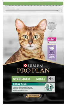 Purina Pro Plan Sterilised Adult 1+ Renal Plus Сухий корм для стерилізованих котів з індичкою 022 фото