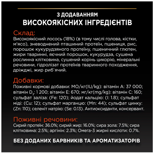 Purina Pro Plan Vital Functions Сухой корм для взрослых кошек с лососем 7613036508193 фото