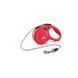 Повідець-рулетка Flexi для собак New Classic трос червона розмір XS 3 м/ 8 кг 11773 RED Flexi фото 1