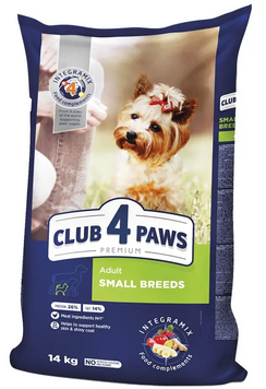 Клуб 4 Лапи Adult Small Breeds - сухий корм з куркою для дорослих собак малих порід 4820083909542 фото