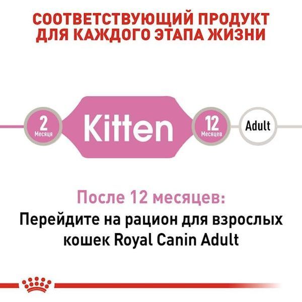Royal Canin Kitten Loaf Вологий корм для кошенят віком до 12 місяців (паштет) 9003579003848 фото