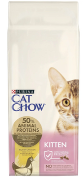 Cat Chow Kitten Сухий корм для кошенят з куркою 031 фото